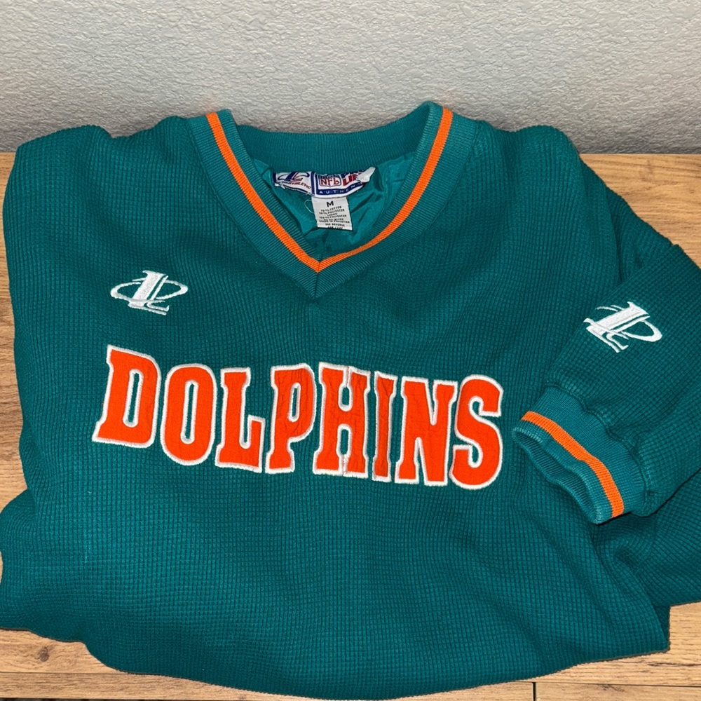 NFL Pro Line Teal and Orange Sweatshirt